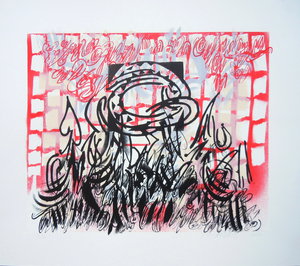 Jim Sanders ‘Monoprint 9’